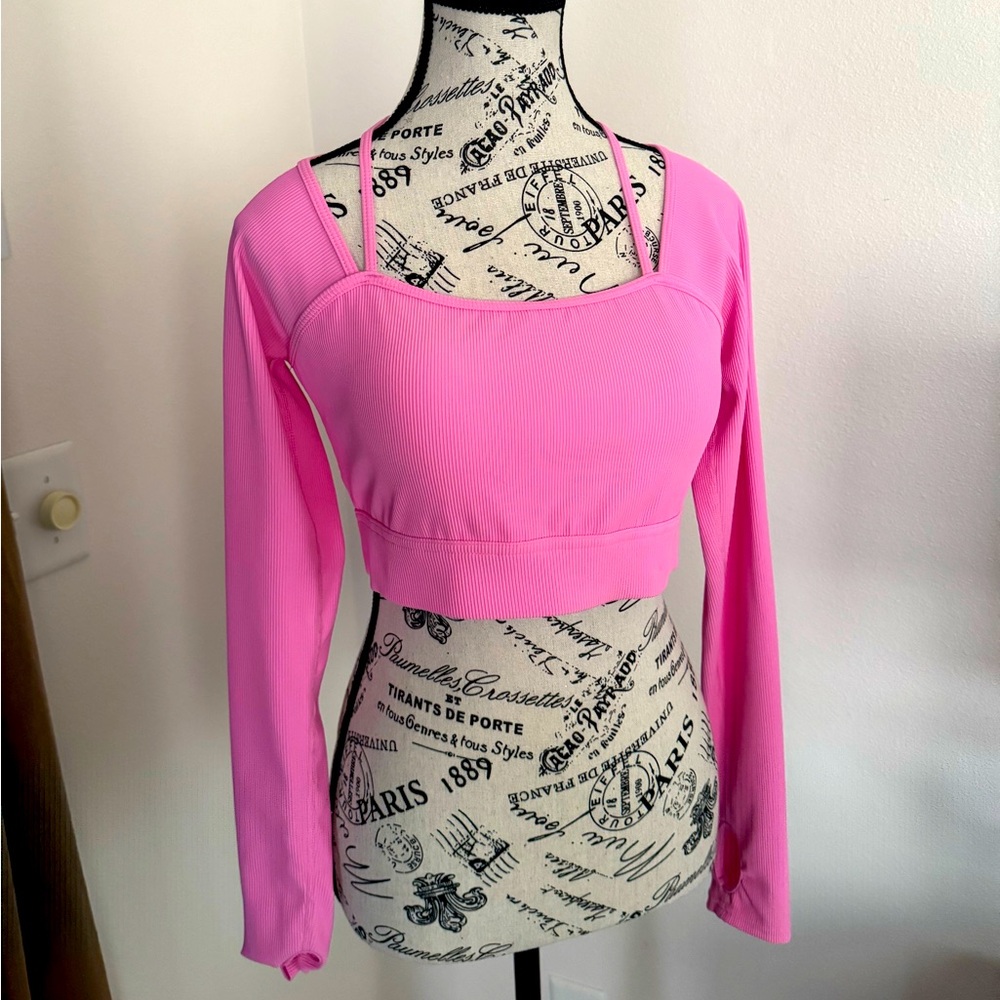Pink Halara Women's Long Sleeve Top